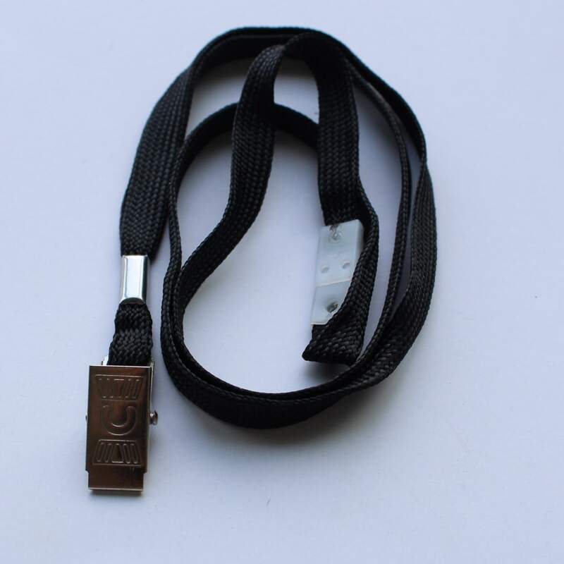

1pc ID Card Lanyard, Black
