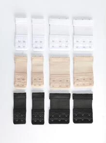 6 pares Sujetador extensión con tira - Multicolor - Ver 1
