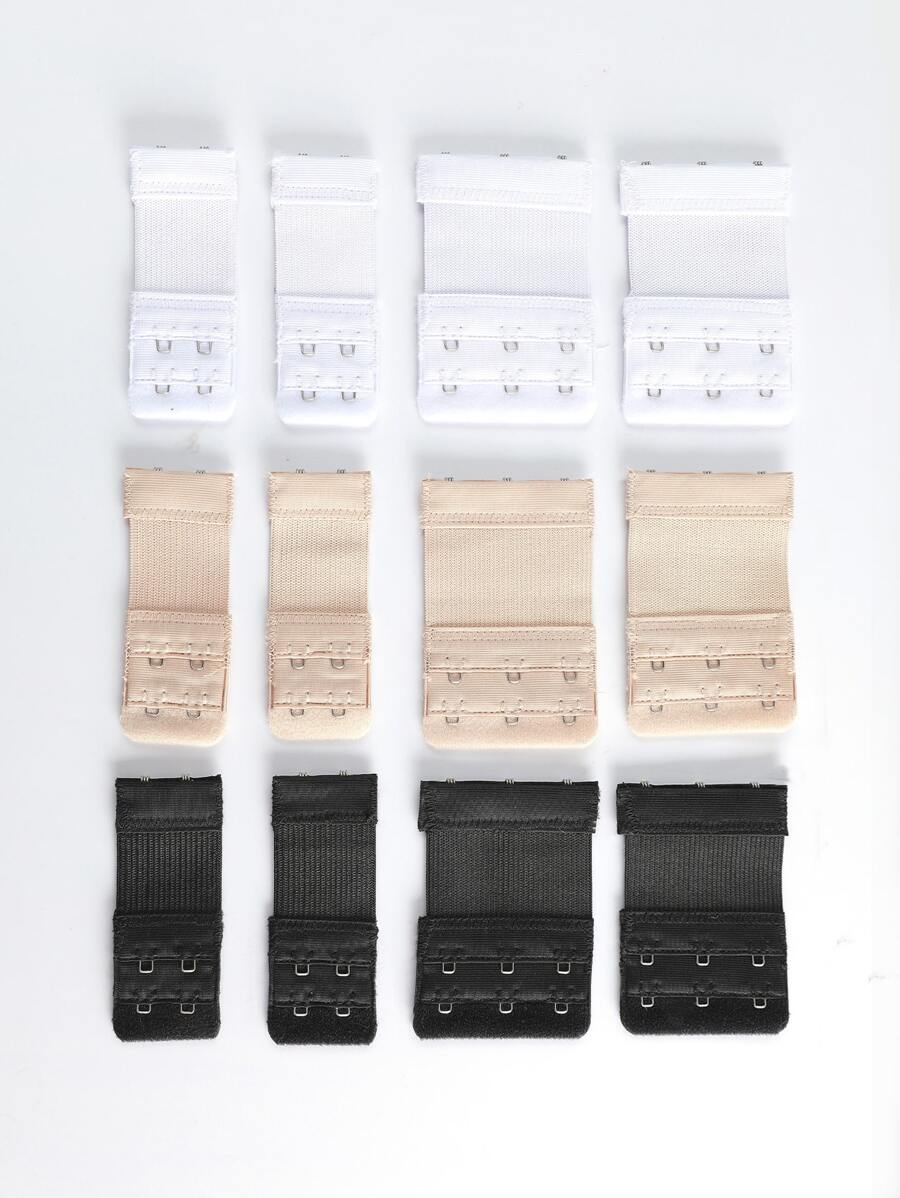 6 pares Sujetador extensión con tira - Multicolor - Ver 1