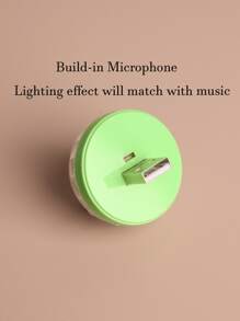 1 pieza lámpara de disco LED micro USB - Multicolor - Ver 3