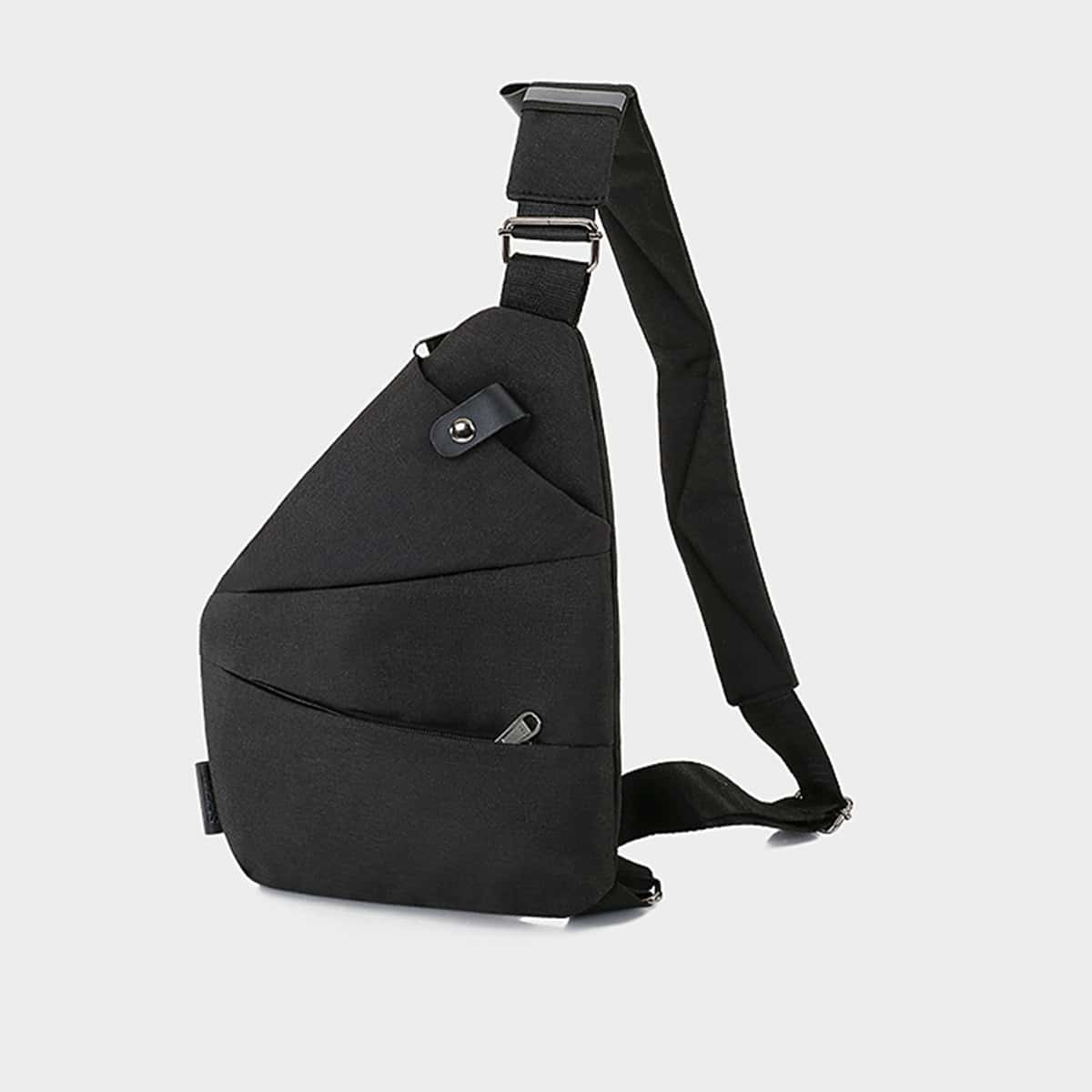 

Minimalist Sling Bag, Black