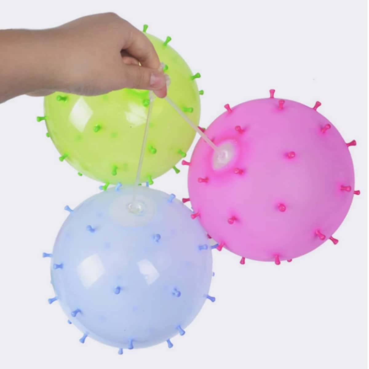 

1pc Random Color Blow Ball, Multicolor