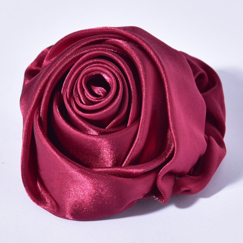 

Floral Design Scrunchie, Burgundy