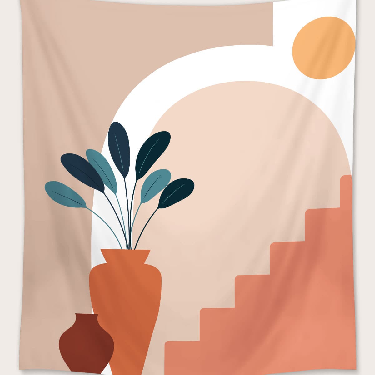 

Abstract Pattern Tapestry, Multicolor