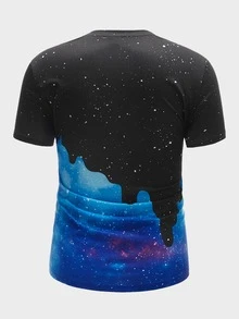 Manfinity Tops Nam Đồ họa Đường phố - Nhiều màu - Xem 2