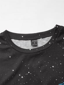 Manfinity Tops Nam Đồ họa Đường phố - Nhiều màu - Xem 3