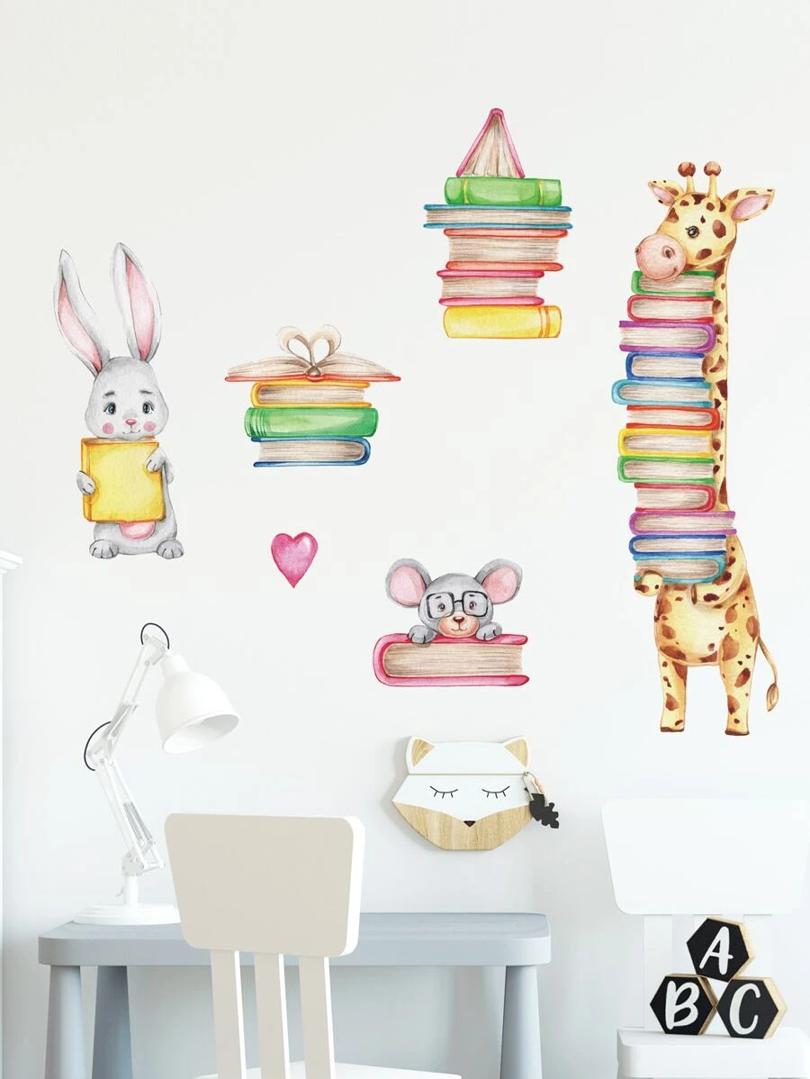 兒童卡通圖案牆貼 - 彩色 - 查看 1