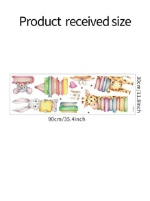 兒童卡通圖案牆貼 - 彩色 - 查看 2