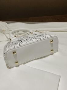 Túi xách - trắng - Xem 4