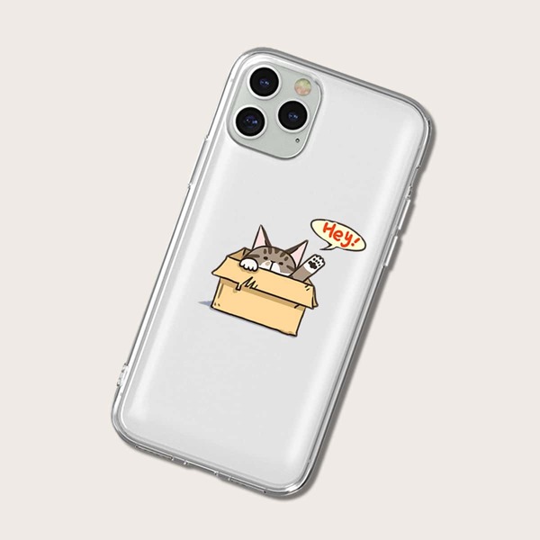 

Cartoon Cat Phone Case, Multicolor