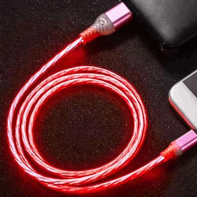 

Type-C Luminous Data Cable, Red