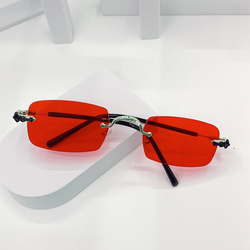 

Rimless Tinted Lens Sunglasses