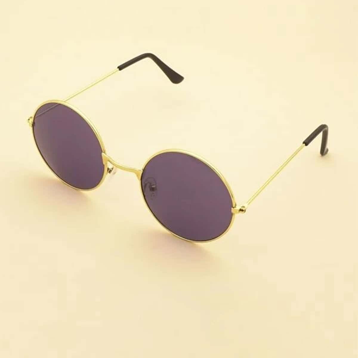 

Round Frame Tinted Lens Sunglasses