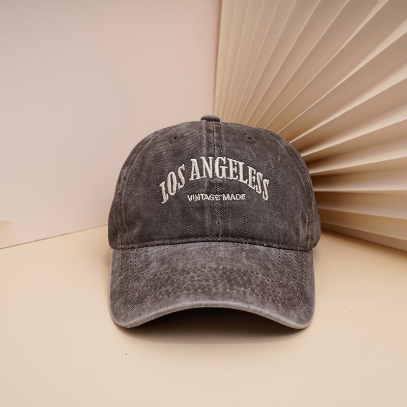 

Guys Letter Graphic Embroidery Baseball Cap, Coffee brown