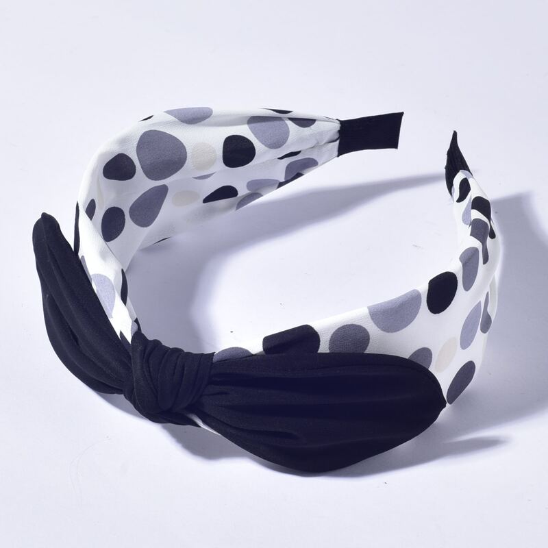 

Bow Decor Polka Dot Headband, Multicolor