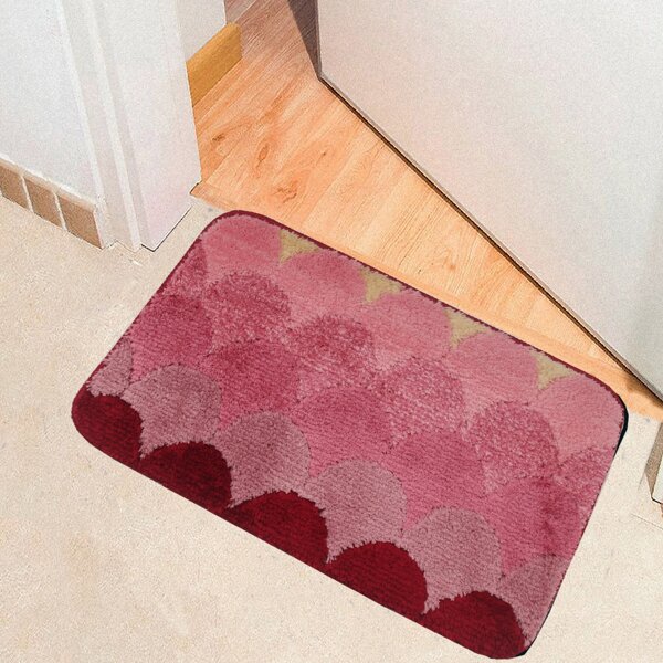 

Fish Scales Pattern Floor Mat, Multicolor