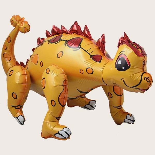 

1pc Dinosaur Shaped Balloon, Yellow
