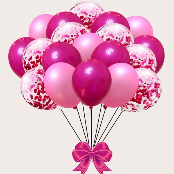 

60pcs Party Decoration Balloon, Pink