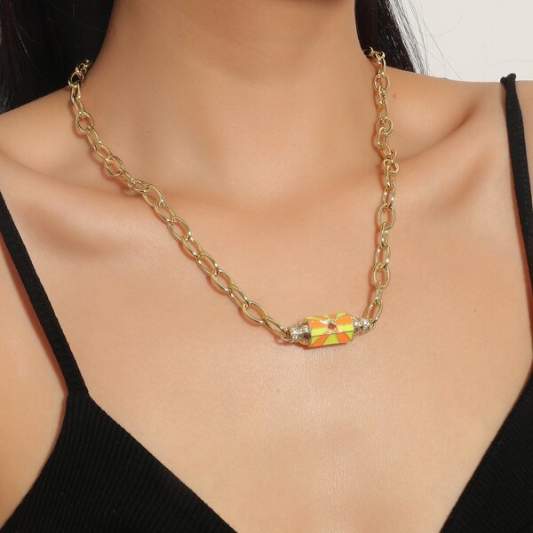 

18K Gold Plated Chain Necklace