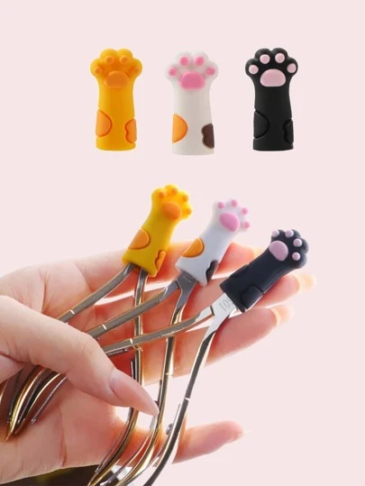 ランダムカラー猫爪デッドスキンはさみ保護カバー1点セットの画像