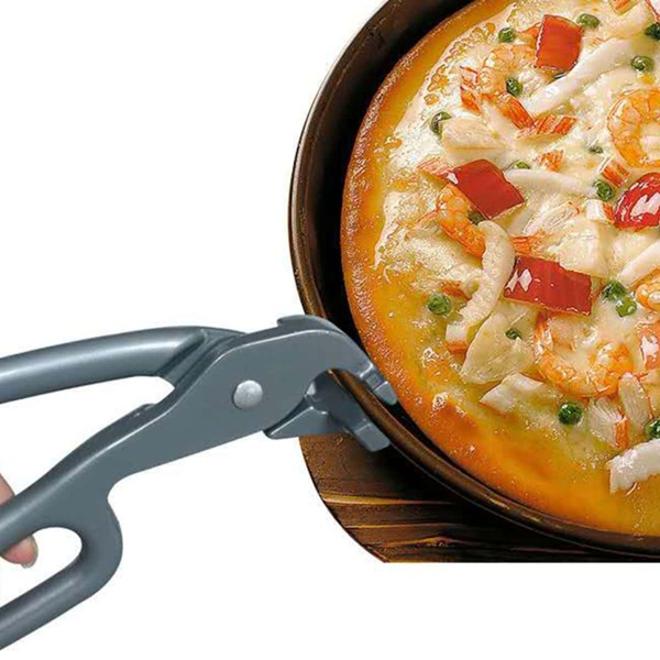 

1шт Захват для сковороды для пиццы, Серебряные