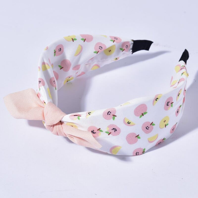 

Bow Decor Fruit Pattern Headband, Pink