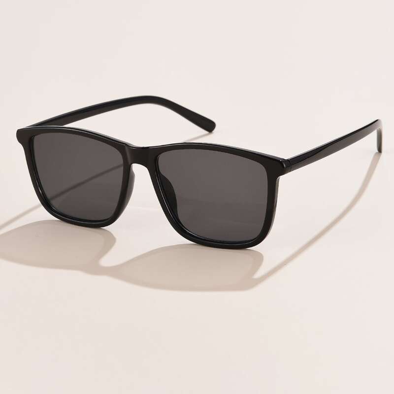 

Guys Square Frame Sunglasses, Dark grey