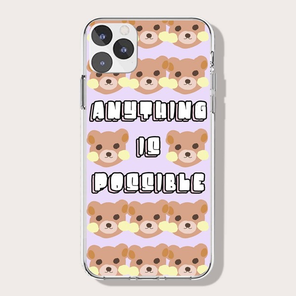 

Cartoon Bear Phone Case, Multicolor