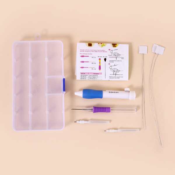 

1set DIY Cross Stitch Tool, Multicolor