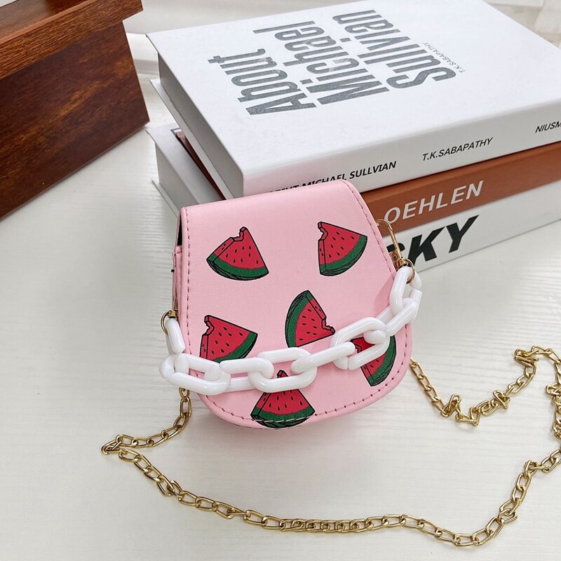 

Mini Cartoon Chain Bag, Pink