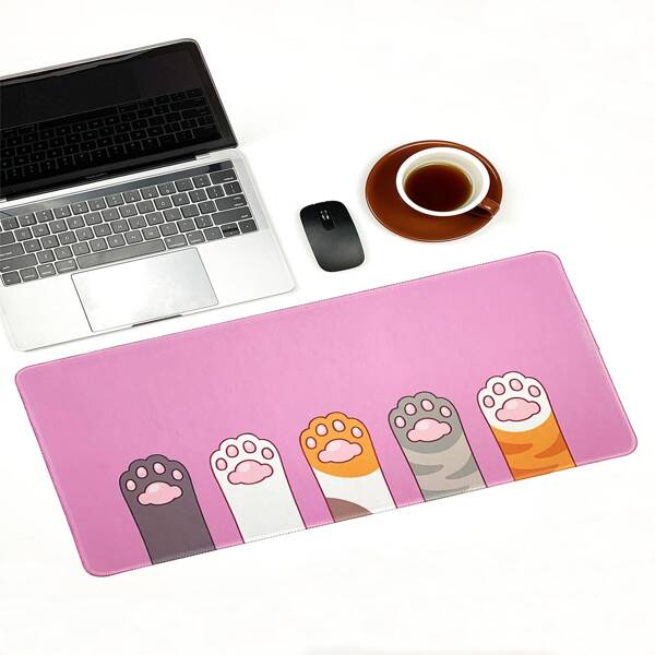 

Cartoon Cat Claw Mouse Pad, Multicolor