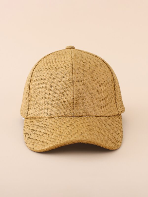 1 gorro de paja transpirable unisex para uso diario estilo Boho