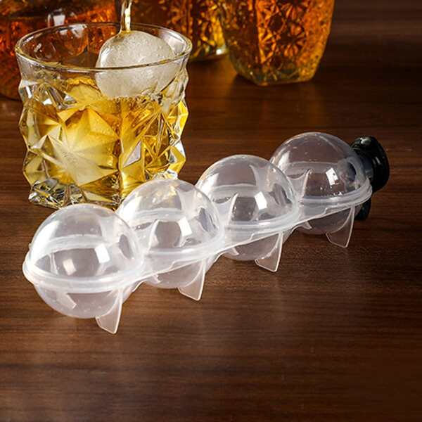 

1pc Ice Ball Mold, Clear