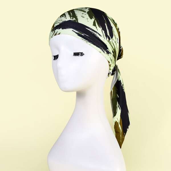 

Graphic Print Hat, Army green