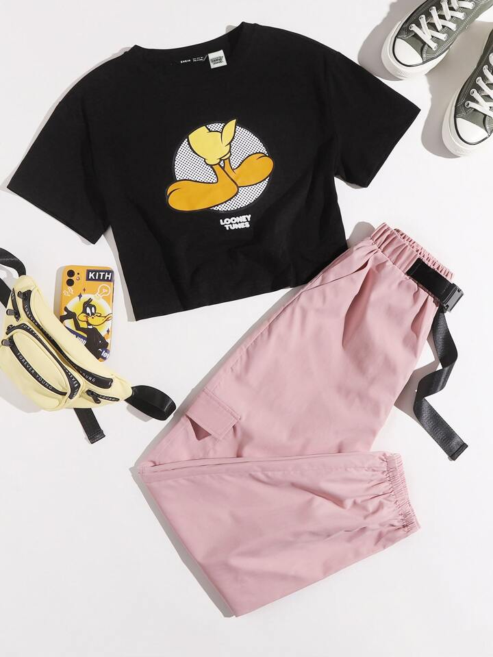 Tシャツ・カットソー Kith x Looney Tunes Speedy Tee SS20 Kith x Looney Tunes KithJam Vintage Tee Black Men's - SS20 - US