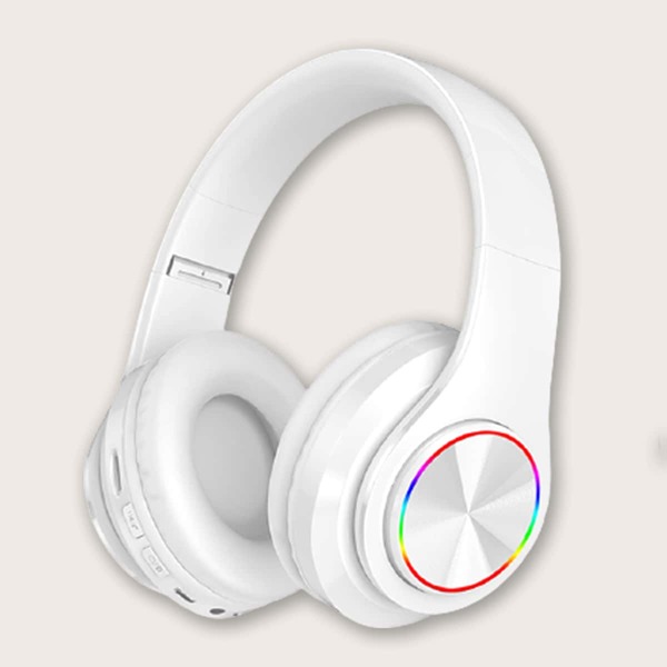 

Беспроводная Bluetooth-гарнитура со светодиодной подсветкой, Белый