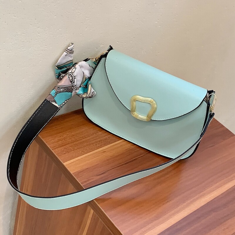 

Flap Shoulder Bag, Green