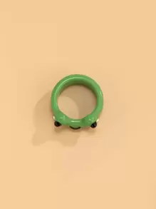 Niñas Anillo con diseño de rana - Verde - Ver 4