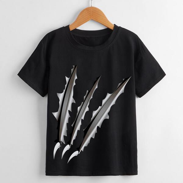 

Boys Graphic Tee, Black