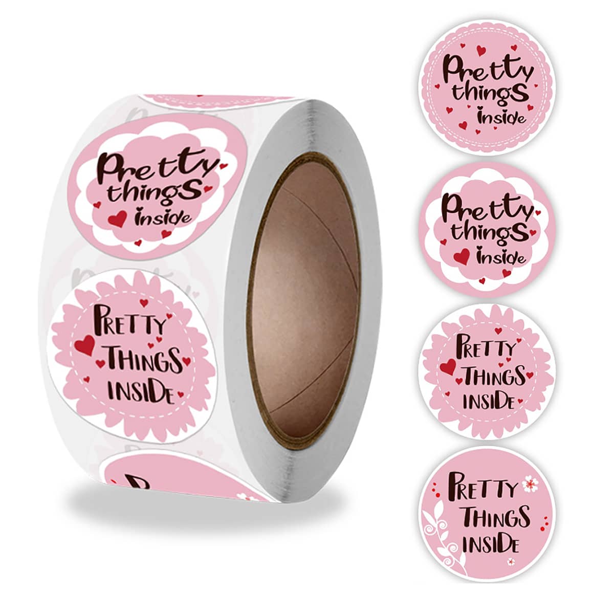 

2rolls Slogan Graphic Sticker, Multicolor