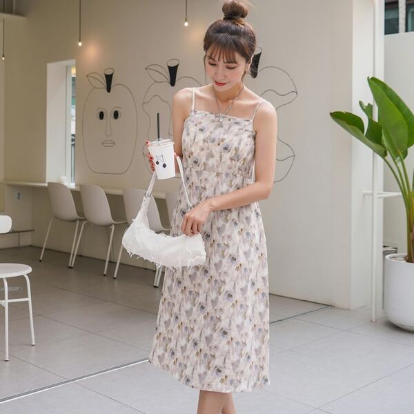 

Allover Floral Print Cami Dress, Multicolor