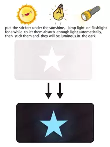 Bộ 48 miếng dán tường hình ngôi sao 3D phát sáng dùng trang trí phòng ngủ cho trẻ em, trang trí nhà cửa, hình mặt trăng phát sáng trong bóng tối, hình dán huỳnh quang tự làm, hình dán, hình dán tường, hình dán vinyl dùng trang trí nhà cửa, vật dụng trang trí mùa xuân, làm mới ngôi nhà của bạn, hình dán trang trí Rama, quà tặng sinh nhật, tốt nghiệp - Màu xanh lam - Xem 6