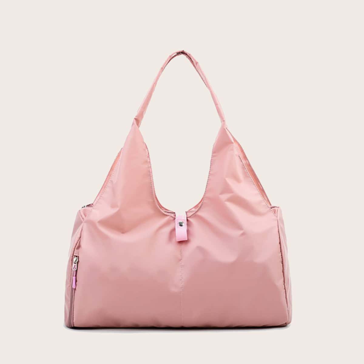 

Minimalist Shoulder Tote Bag, Pink