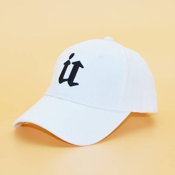 

Toddler Kids Embroidery Detail Baseball Cap, Multicolor