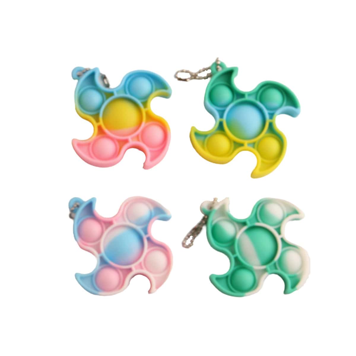 

1pc Random Color Push Pop Bubble, Multicolor