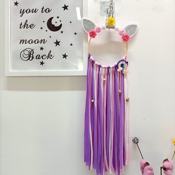 

1pc Kids Cartoon Design Wall Hanging, Multicolor