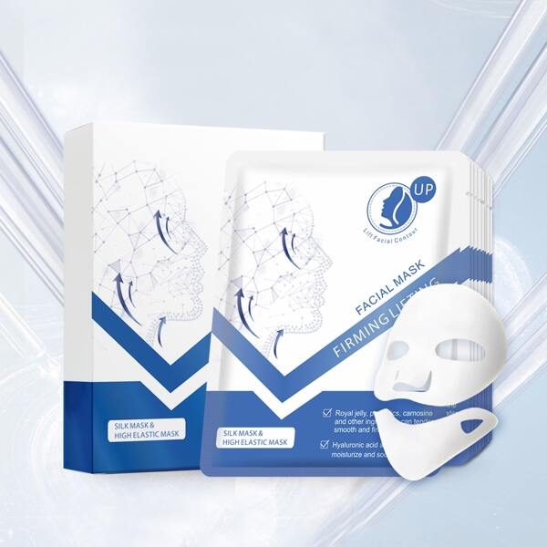 

10pcs Firming Lifting Facial Sheet, Blue