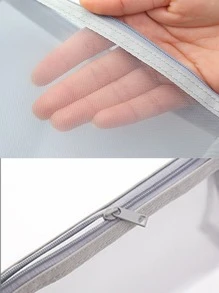 1 pieza bolso de lápiz unicolor al azar - Multicolor - Ver 3