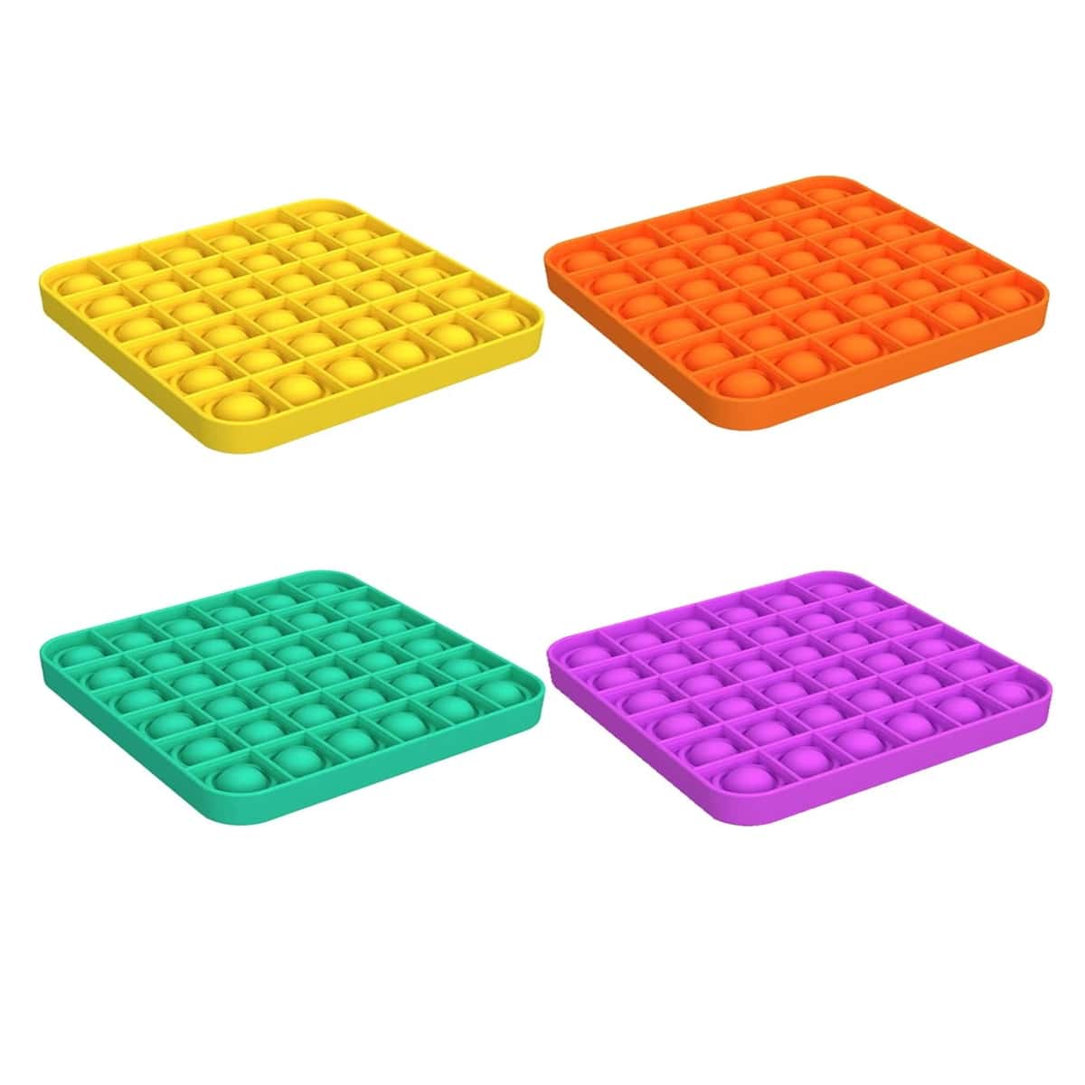 

1pc Random Color Push Pop Bubble, Multicolor