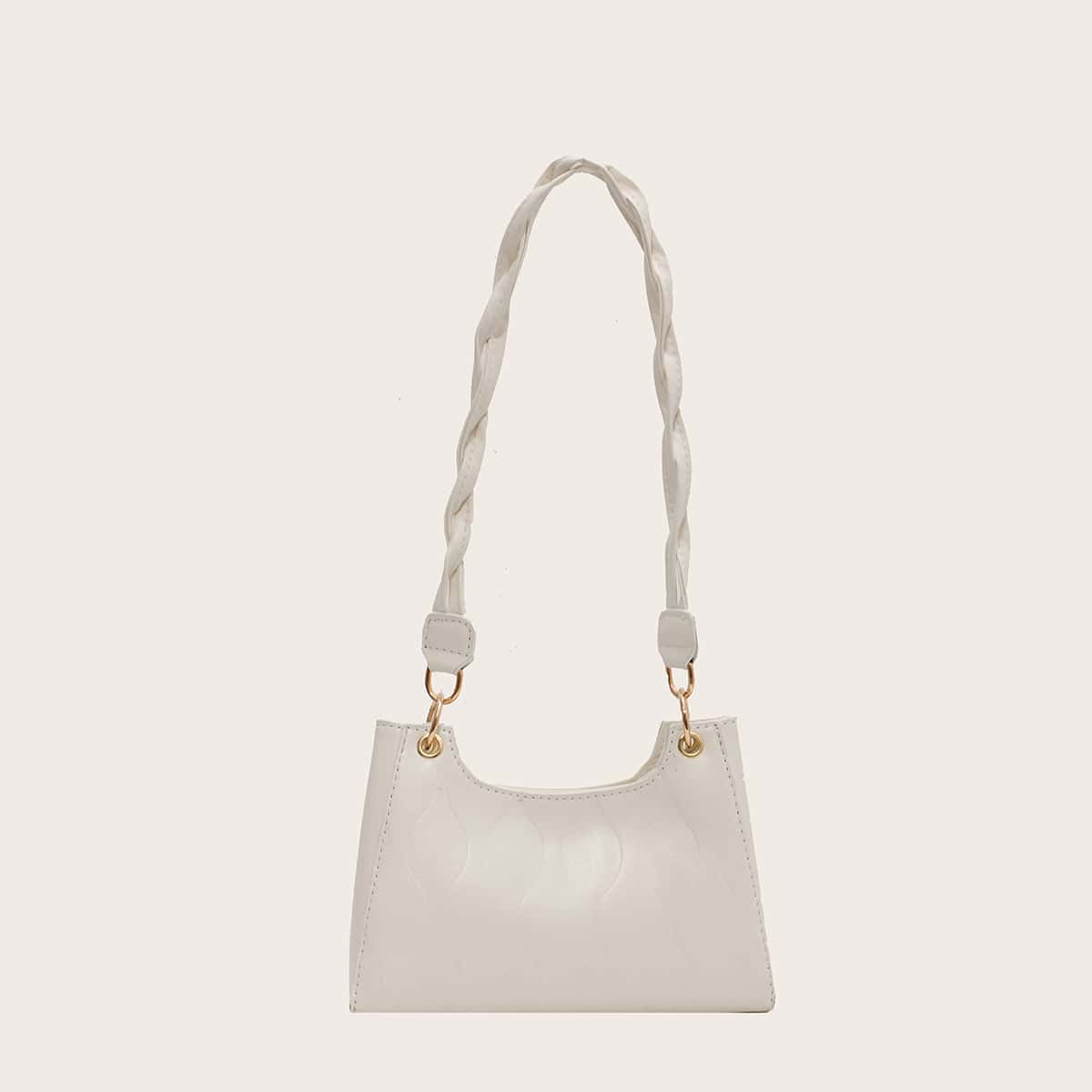

Minimalist Shoulder Bag, Beige